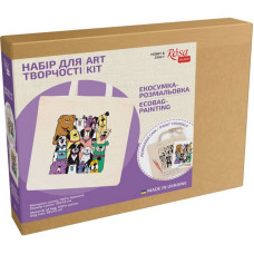 Набір для творчості екосумка-розмальовка "Dogs" N0003612, 38х42 см (N0003612)