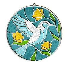 Набір для вітражного живопису за номерами "Весна прилетіла" FDSGK-008 (FDSGK-008)