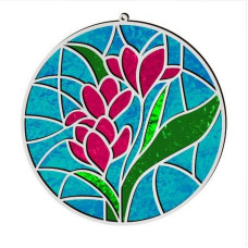 Набір для вітражного живопису за номерами "Весняні Квіти" FDSGK-06 (FDSGK-06)