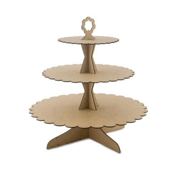 Заготовка для декорування "Підставка для солодощів Ажурна" FDPO-087 (FDPO-087)