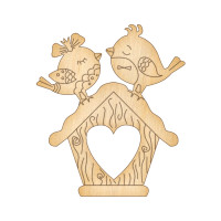 Фігурка для розфарбовування та декорування "Закохані пташки -2" FDZ-088 (FDZ-088)