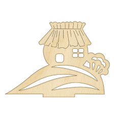 Фігурка для розфарбовування та декорування "Будиночок-2" FDZ-014 (FDZ-014)