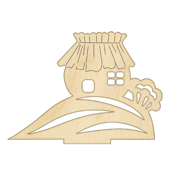 Фігурка для розфарбовування та декорування "Будиночок-2" FDZ-014 (FDZ-014)