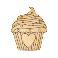 Фігурка для розмальовування та декорування "Кекс з любов'ю-1" FDZ-073 (FDZ-073)