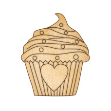 Фігурка для розмальовування та декорування "Кекс з любов'ю-1" FDZ-073 (FDZ-073)