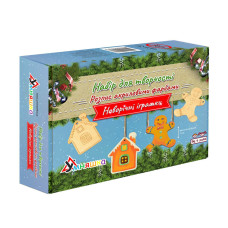 Набір для творчості новорічний
Розпис акриловими фарбами "Пряники" Умняшка НГ-002/3 (НГ-002/3)