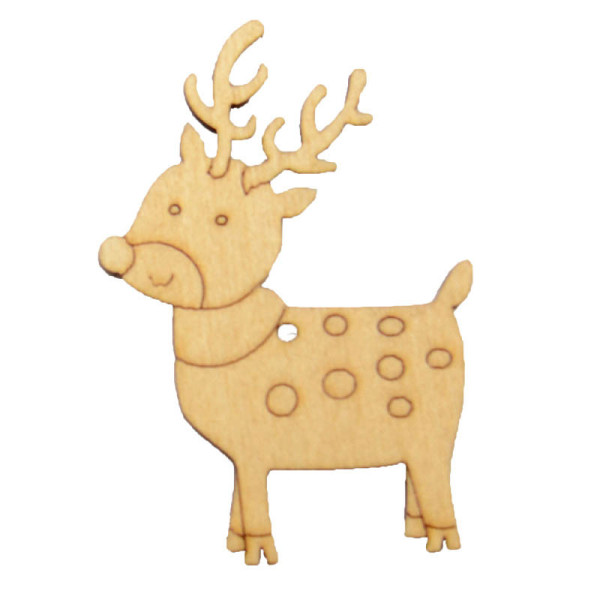 Набір для творчості новорічний Розпис акриловими фарбами "Олень та пінгвін" Умняшка НГ-002/2 (НГ-002/2)