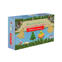 Набір для творчості новорічний Розпис акриловими фарбами "Куля та ялинка" Умняшка НГ-002/4 (НГ-002/4)