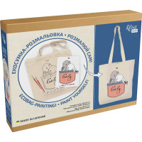 Набір для розфарбовування еко-сумки "Милі зайченята" N0003623 (N0003623)