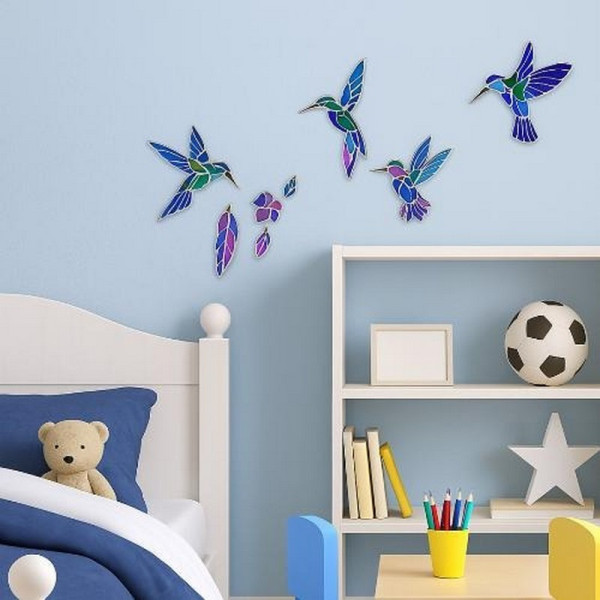 Набор для витражной живописи по номерам "Колибри" FDSGK-07(FDSGK-07)