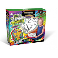 Комплект креативного творчості My Color BagPack CBP-01 рюкзак-розмальовка  Ведмедик (CBP-01-04)