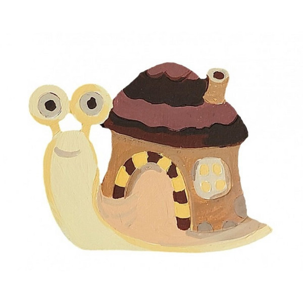 Набір дитячої творчості Розпис по дереву "Магніти-равлик та жабка" РД-013 (РД-013)