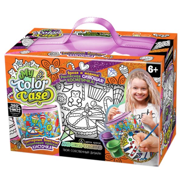 Набор креативного творчества косметичка-разрисовка My Color Case COC-01 в коробке