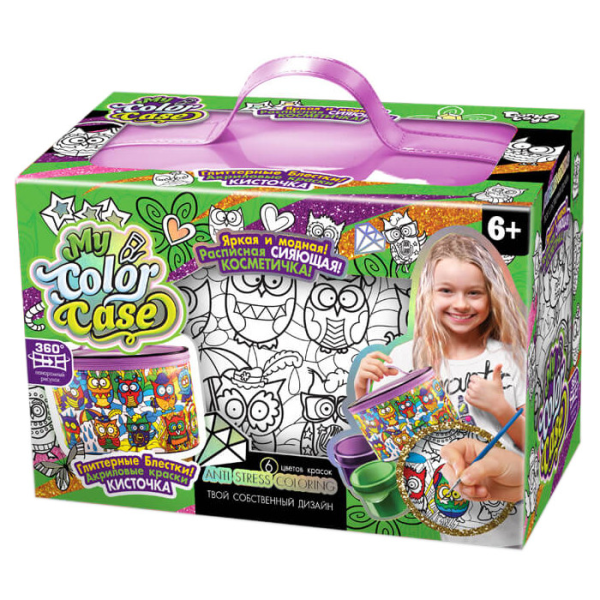 Набор креативного творчества косметичка-разрисовка My Color Case COC-01 в коробке