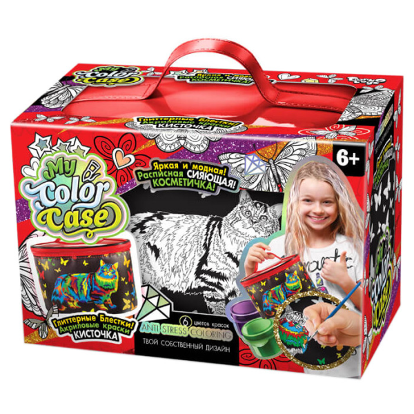 Набор креативного творчества косметичка-разрисовка My Color Case COC-01 в коробке