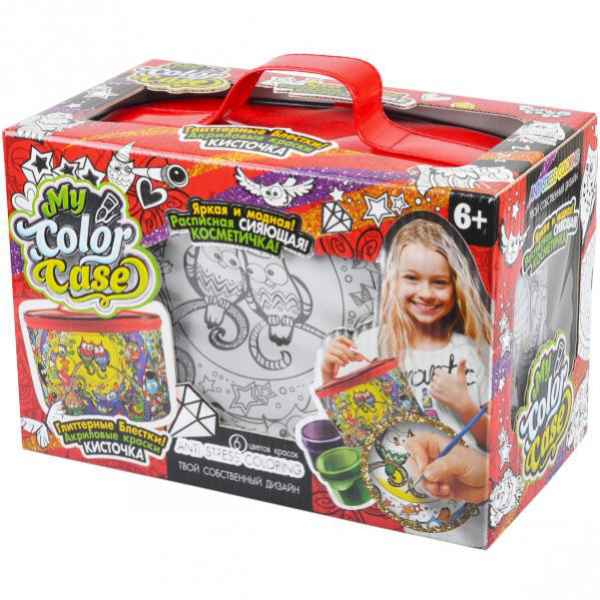 Набор креативного творчества косметичка-разрисовка My Color Case COC-01 в коробке