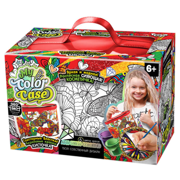Набор креативного творчества косметичка-разрисовка My Color Case COC-01 в коробке