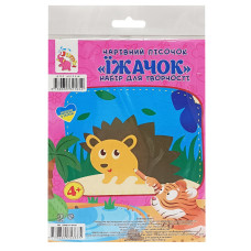 Набор для творчества картинка из песка "Еж" RI29051608(RI29051608)