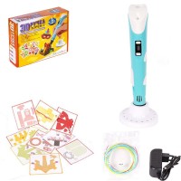3D Ручка (3DPEN-3) - 3 NEW з трафаретами DX008