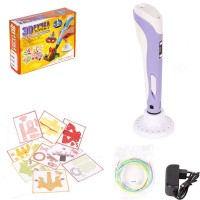 3D Ручка (3DPEN-3) - 3 NEW з трафаретами DX008
