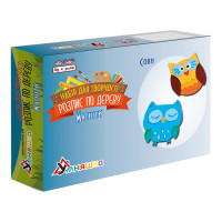 Набор детского творчества Роспись по дереву «Магниты-совы» РД-005(РД-005)