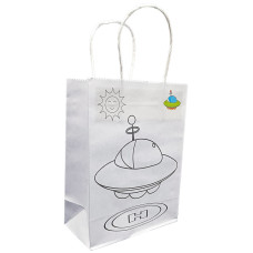 Дитяча розмальовка "Тарілка НЛО" 23-201-5 з фломастерами (23-201-5)