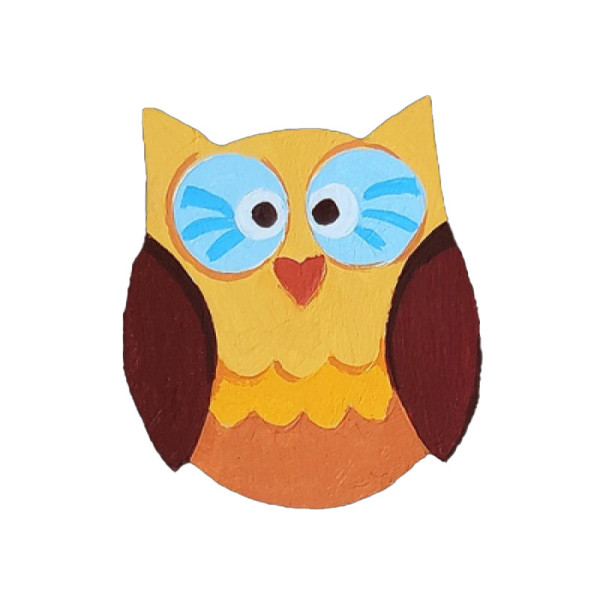 Набір дитячої творчості Розпис по дереву "Магніти-сови" РД-005 (РД-005)