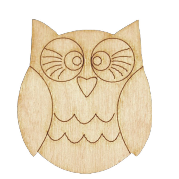 Набір дитячої творчості Розпис по дереву "Магніти-сови" РД-005 (РД-005)