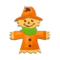 Заготовка броши для раскрашивания "Городское пугало" FDZB-107(FDZB-107)