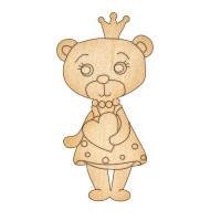 Фігурка для розмальовування та декорування "Ведмедик-3" FDZ-072 (FDZ-072)