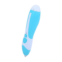 3D ручка K9912 15,5см, тип філомента-PCL, на акумуляторі, USB-шнур (K9912(Turquoise))
