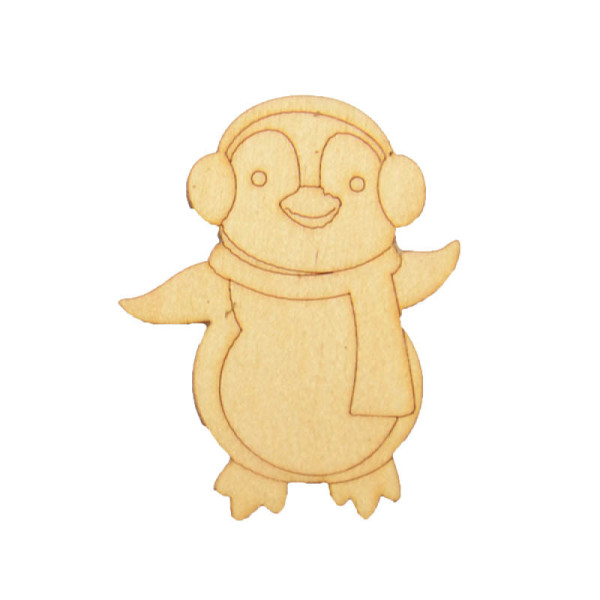 Набір для творчості новорічний Розпис акриловими фарбами "Олень та пінгвін" Умняшка НГ-002/2 (НГ-002/2)