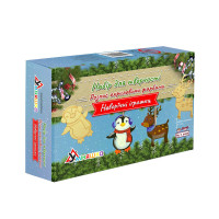 Набор для творчества новогодний Роспись акриловыми красками "Олень и пингвин" Умняшка НГ-002/2(НГ-002/2)