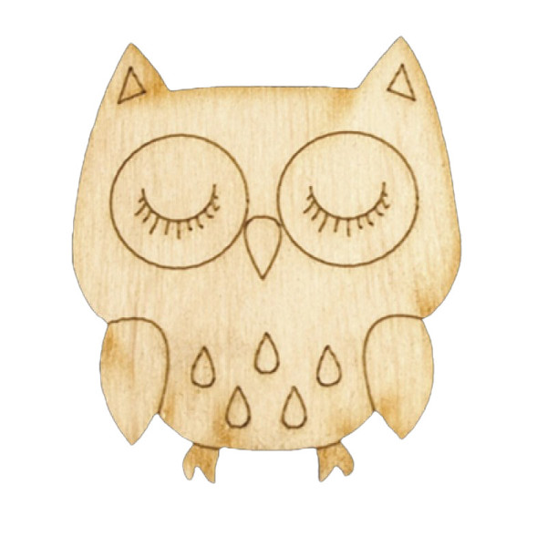 Набір дитячої творчості Розпис по дереву "Магніти-сови" РД-005 (РД-005)