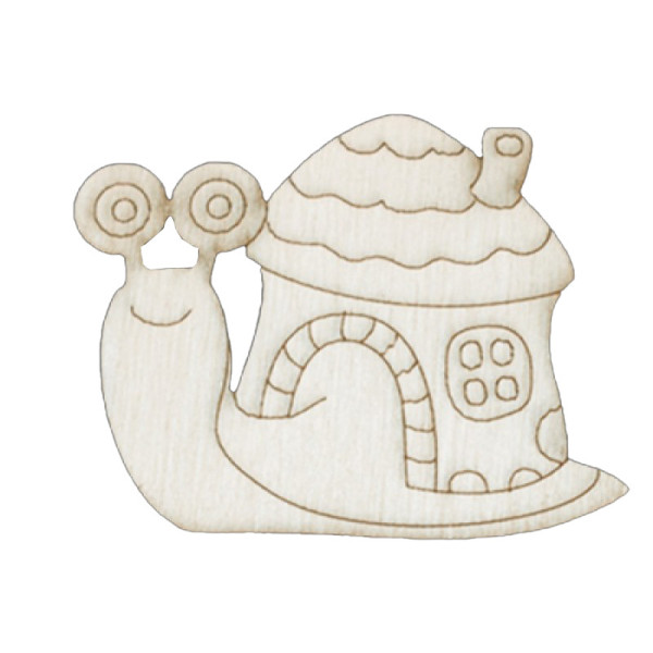 Набір дитячої творчості Розпис по дереву "Магніти-равлик та жабка" РД-013 (РД-013)