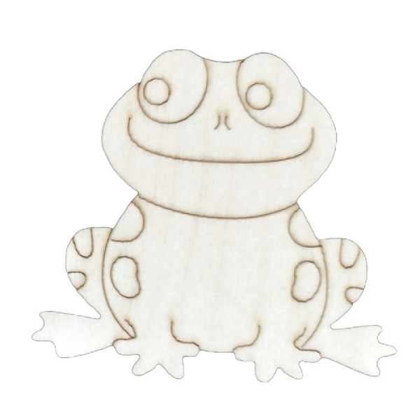 Набір дитячої творчості Розпис по дереву "Магніти-равлик та жабка" РД-013 (РД-013)