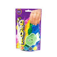 Кинетический песок "KidSand" KS-03-02 пакет 600 гр Зеленый(KS-03-02(Green))