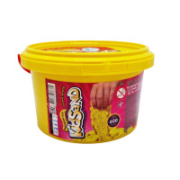 Креативна творчість "Кінетичний пісок "KidSand" KS-01-05, 600 гр Жовтий (KS-01-05(Yellow))