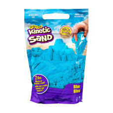 Пісок для дитячої творчості "COLOUR" Kinetic Sand 71453B, синій 907 г (71453B)