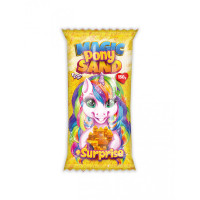 Набір для творчості "Кінетичний пісок "Magic Pony Sand" MPS-01-01, 150 г  Жовтий (MPS-01-04)