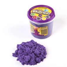 Набір креативної творчості "Кінетичний пісок "KidSand" KS-01-04, 1200 гр Фіолетовий (KS-01-04(Violet))