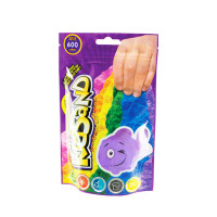 Кінетичний пісок "KidSand" KS-03-02 пакет 600 гр Фіолетовий (KS-03-02(Violet))