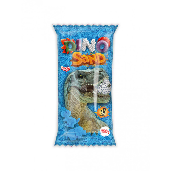 Набор для творчества "Кинетический песок "Dino Sand" DS-01, 150 грамм Синий(DS-01-01)