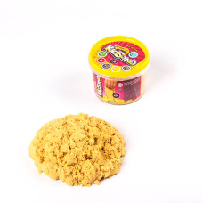 Набор креативного творчества "Кинетический песок "KidSand" KS-01-06, 400 гр Желтый(KS-01-06(Yellow))