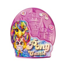 Креативное творчество "Pony Castle" BPS-01-01U с мягкой игрушкой