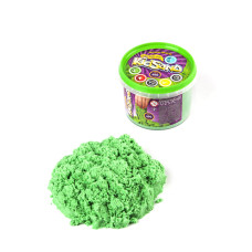 Набор креативного творчества "Кинетический песок "KidSand" KS-01-06, 400 гр Зеленый(KS-01-06(Green))