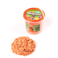 Набор креативного творчества "Кинетический песок "KidSand" KS-01-04, 1200 гр Оранжевый(KS-01-04(Orange))