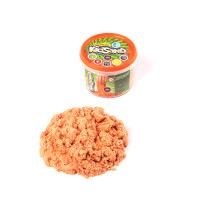 Набор креативного творчества "Кинетический песок "KidSand" KS-01-06, 400 гр Оранжевый(KS-01-06(Orange))