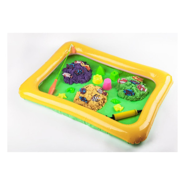 Набір креативної творчості "Кінетичний пісок: Кльова риболовля" KIDSAND KRKS-01-01U 2в1 (KRKS-01-01U)