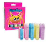 Крейда "Куля" 50118, 10 штук, різнокольорові (50118)